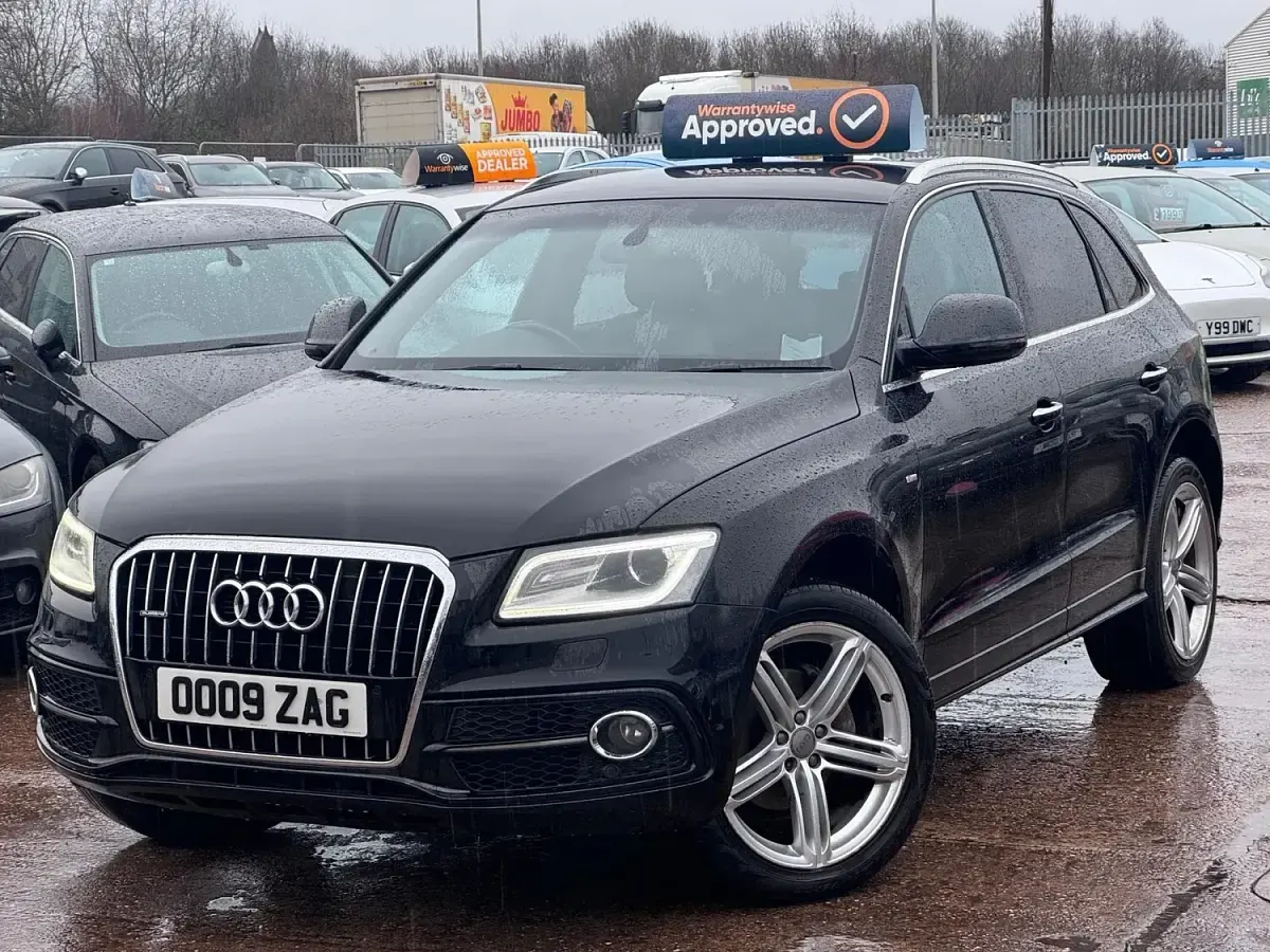 Used Audi Q5 S-line plus 2015 Black SUV
