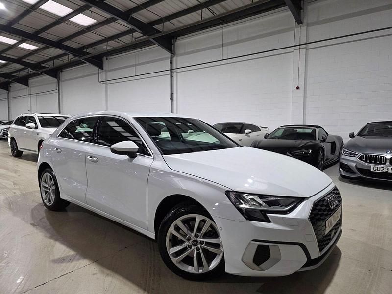 Used Audi A3 Sportback e-tron Sport 2021 White Hatchback