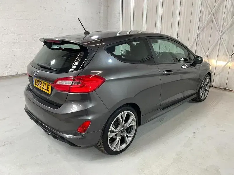 Used Ford Fiesta ST-Line 100 HP (73 kW) 2018 Grey Hatchback