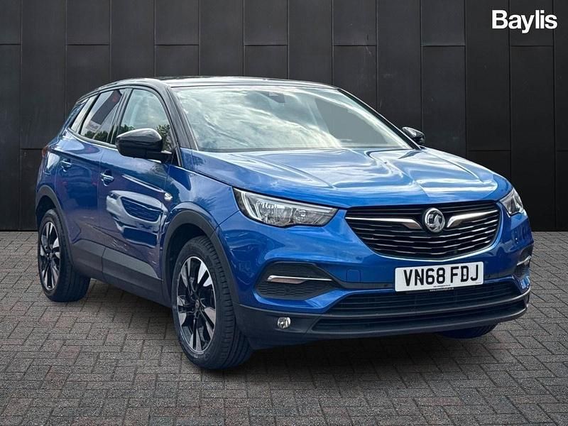 Blue Used 2019 Vauxhall Grandland X Design Edition SUV | £9,859 (Good price) - Image 1/3