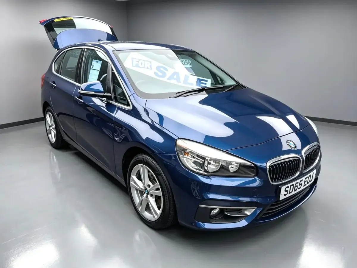 Used BMW 216 Active Tourer Luxury Line 2015 Blue MPV