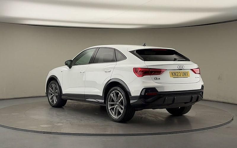 Used Audi Q3 Sportback Black Edition 150 HP (110 kW) 2023 Ibis white/ibis white SUV