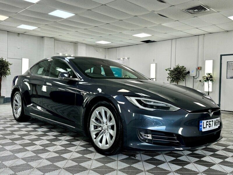 Silver Used 2017 Tesla Model S Hatchback | £20,991 (Expensive) - Image 1/3