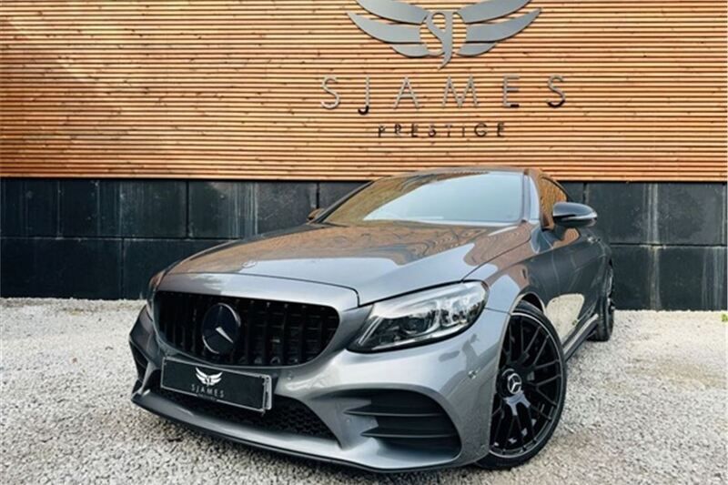 Grey Used 2019 Mercedes C300 AMG line Coupe | £18,990 (Fair price) - Image 1/4