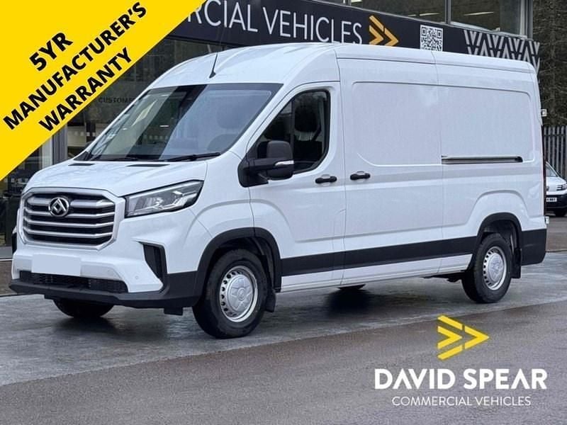 White New 2025 Maxus V90 Van | £20,990 (Expensive) - Image 1/4