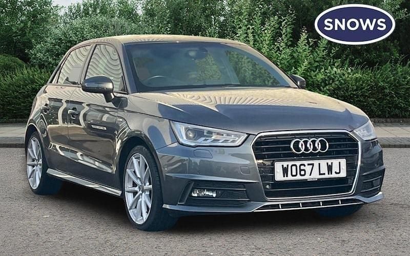 Grey Used 2017 Audi A1 Sportback S-Line Hatchback | £12,726 (Fair price) - Image 1/4
