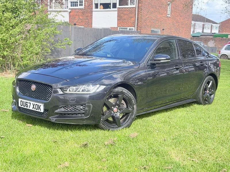 Used Jaguar XE R-Sport 240 HP (176 kW) 2017 Black Sedan
