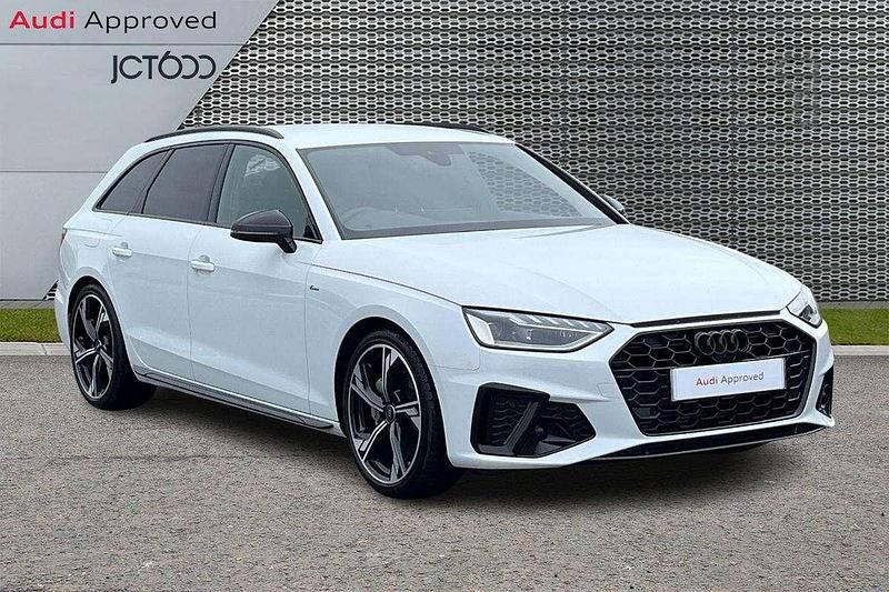 White Used 2023 Audi A4 Black Edition Estate | £29,193 (Fair price) - Image 1/4