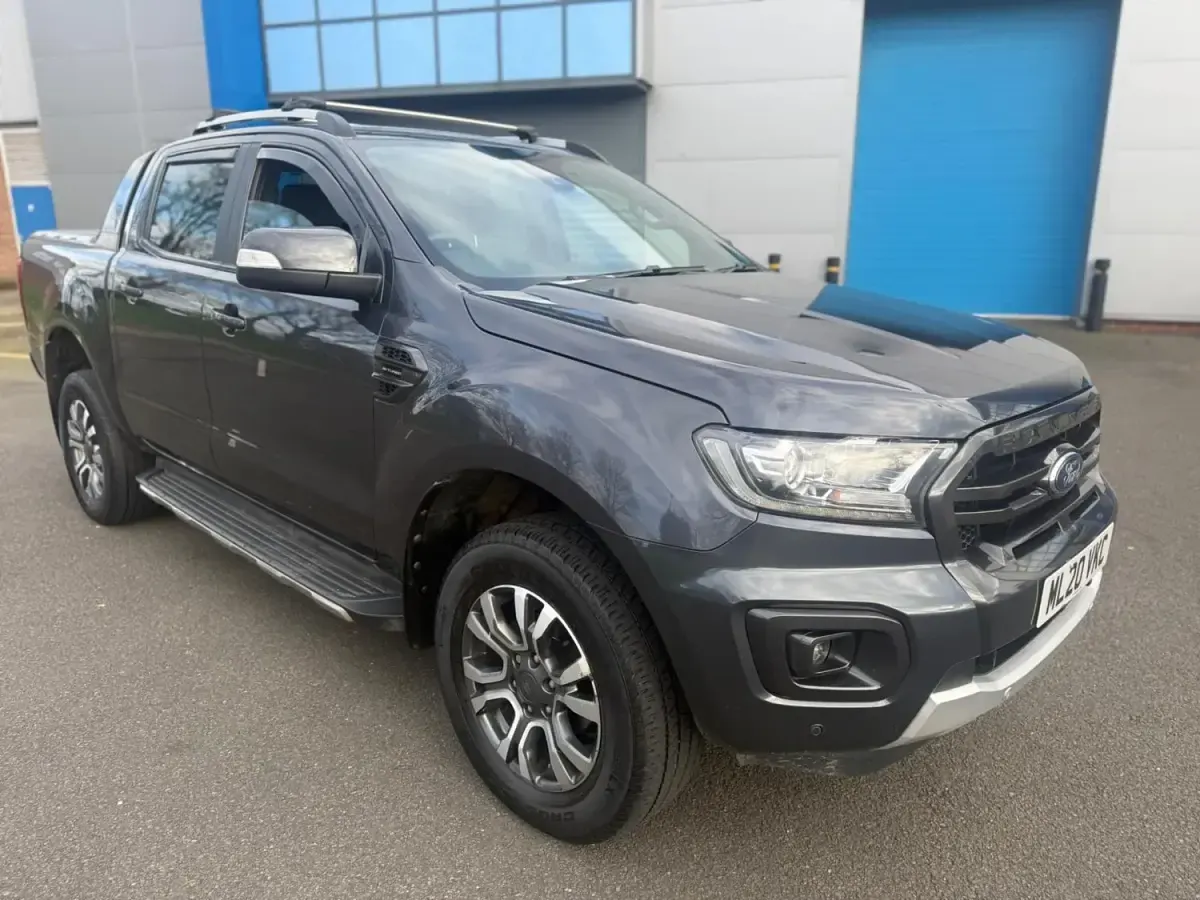 Begagnad Ford Ranger Wildtrack 2020 Grå Pickup