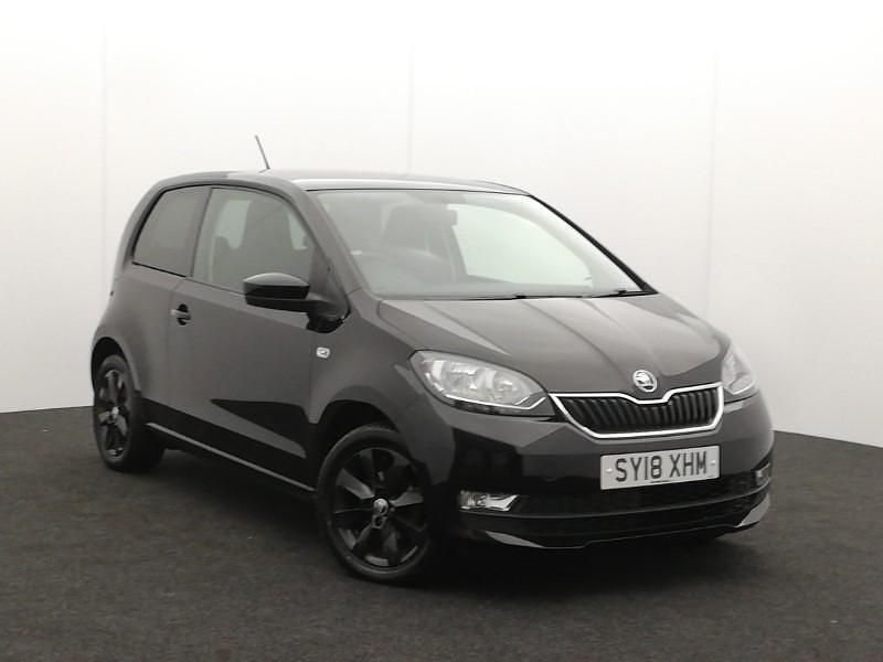 Black Used 2018 Skoda Citigo Colour Edition Hatchback | £6,298 (Fair price) - Image 1/4