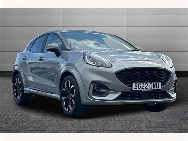 Silver Used 2022 Ford Puma ST-Line X SUV | £17,150 (Fair price) - Image 1/2