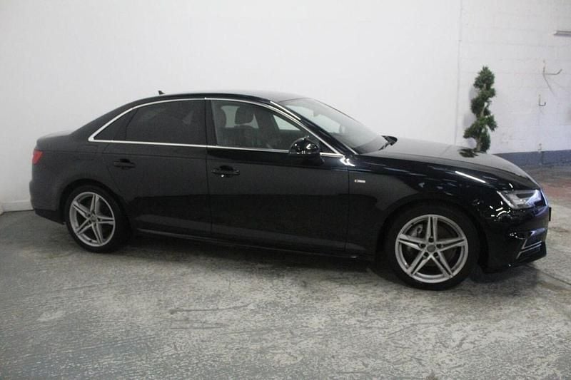 Used Audi A4 S-Line 190 HP (139 kW) 2017 Black Sedan