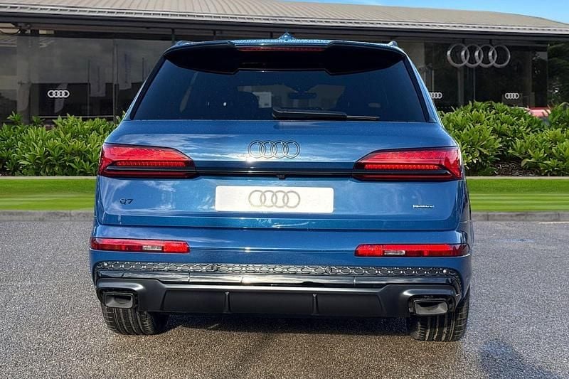 New Audi Q7 Black Edition 2025 Blue SUV