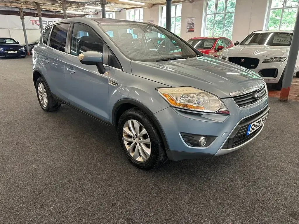Used Ford Kuga Titanium 136 HP (100 kW) 2009 Blue SUV