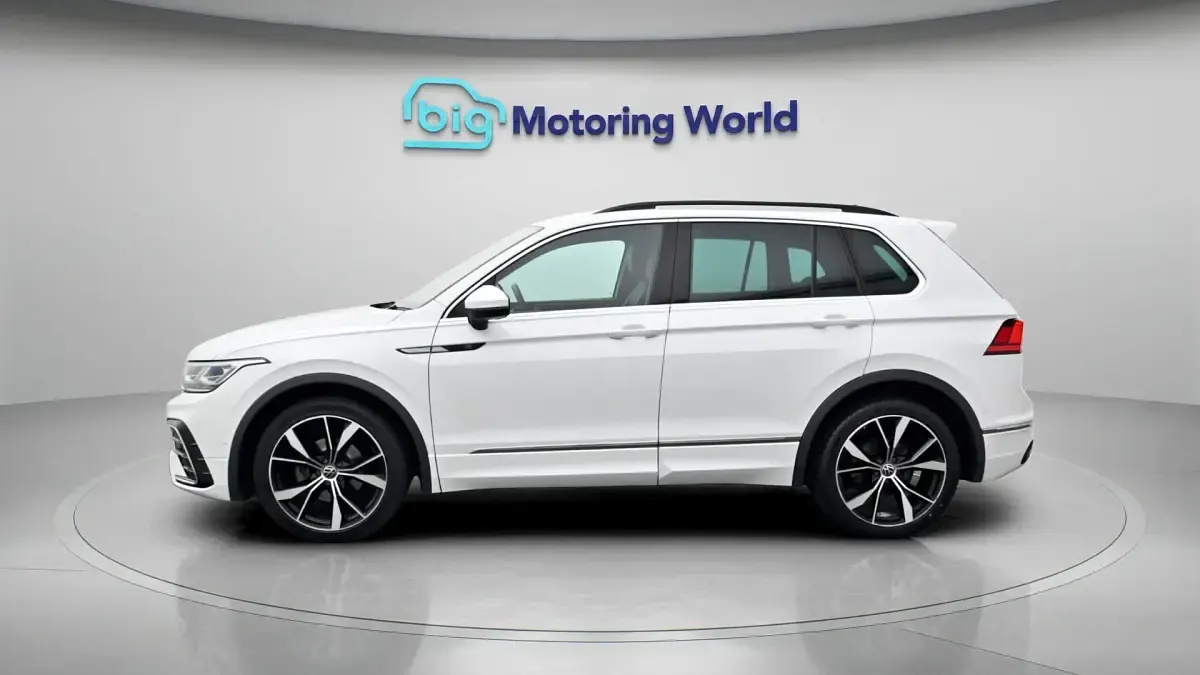 Used VW Tiguan R-line 150 HP (110 kW) 2021 White SUV