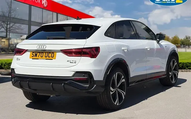 Used Audi Q3 Sportback 190 HP (139 kW) 2020 White SUV