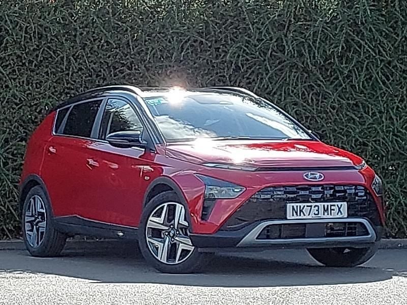 Red Used 2023 Hyundai Bayon Ultimate SUV | £16,998 (Fair price) - Image 1/4