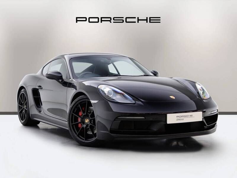Jet black metallic Used 2024 Porsche 718 Cayman GTS | £70,950 (Fair price) - Image 1/4