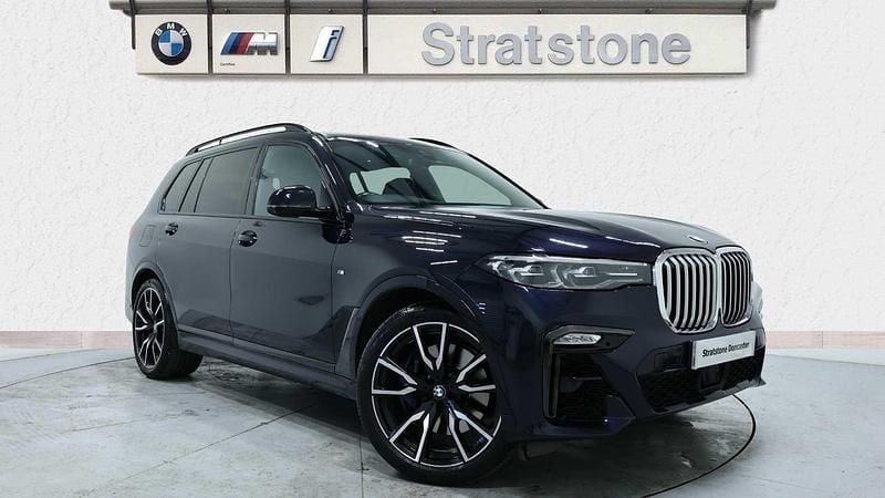 Black Used 2021 BMW X7 M Sport SUV | £51,449 (Good price) - Image 1/3