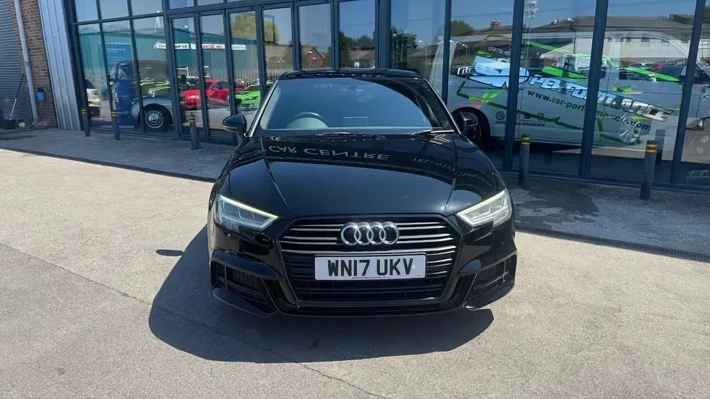 Used Audi A3 Black Edition 150 HP (110 kW) 2017 Black Hatchback