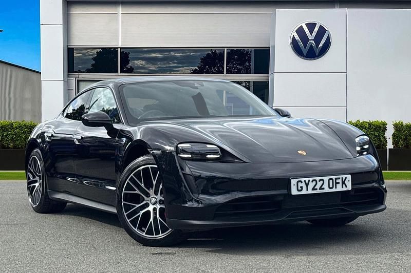 Black Used 2022 Porsche Taycan Performance Package Sedan | £50,990 (Fair price) - Image 1/4