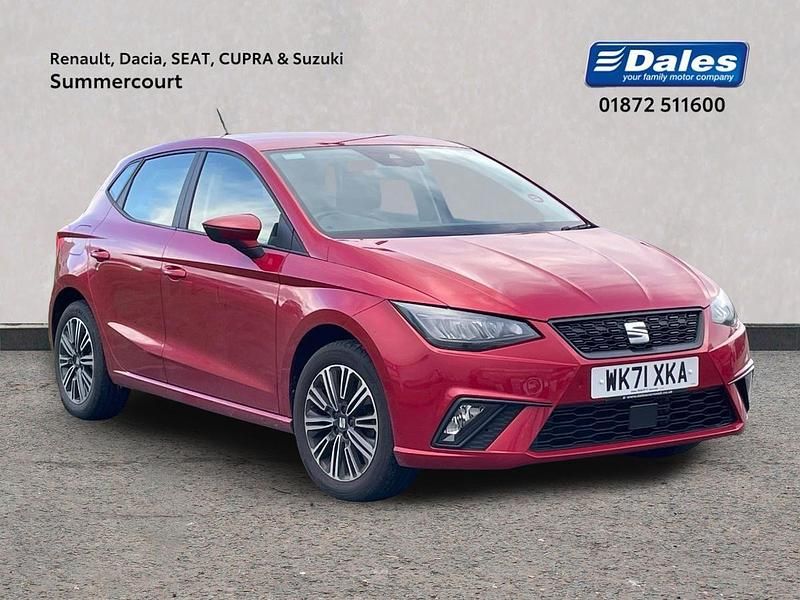 Red Used 2022 Seat Ibiza SE Technology Hatchback | £11,500 (Good price) - Image 1/1