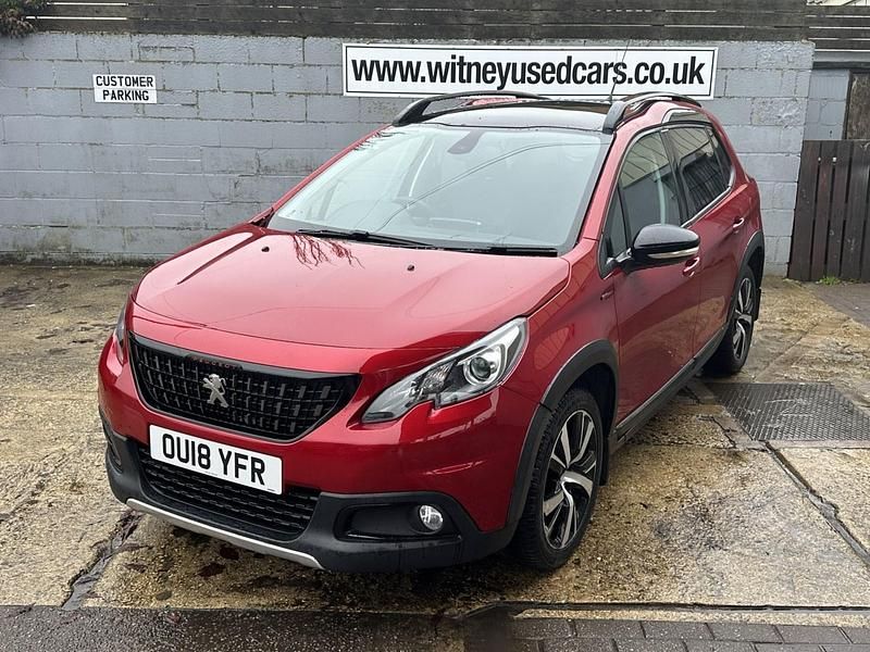 Red Used 2018 Peugeot 2008 GT-line SUV | £7,795 (Expensive) - Image 1/4