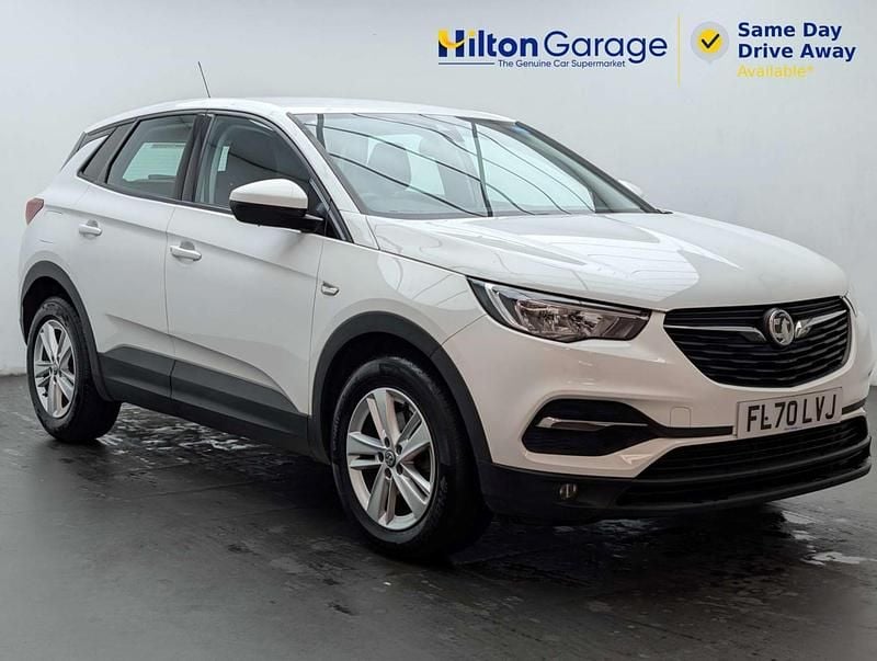Second-hand Vauxhall Grandland X S 130 CP (95 kW) 2020 Alb SUV
