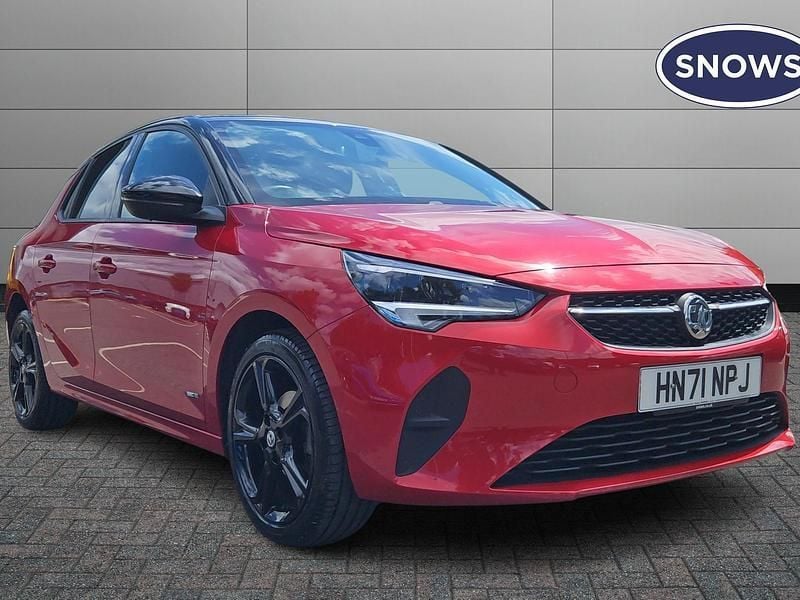 Red Used 2021 Vauxhall Corsa Hatchback | £11,879 (Fair price) - Image 1/4