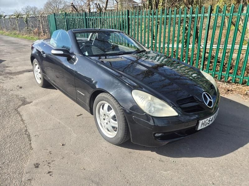 Used Mercedes SLK200 2004 Black Cabriolet