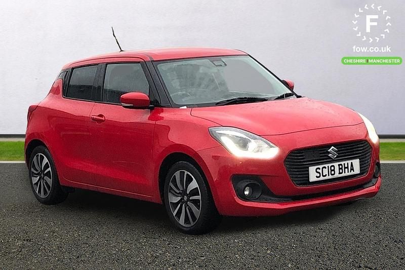 Red Used 2018 Suzuki Swift SZ5 Hatchback | £10,999 (Fair price) - Image 1/3