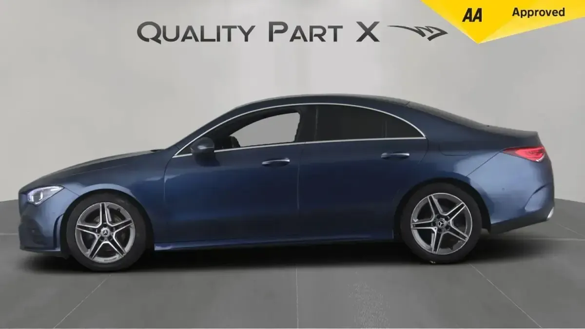 Used Mercedes CLA180 AMG Line Premium 2021 Blue Sedan