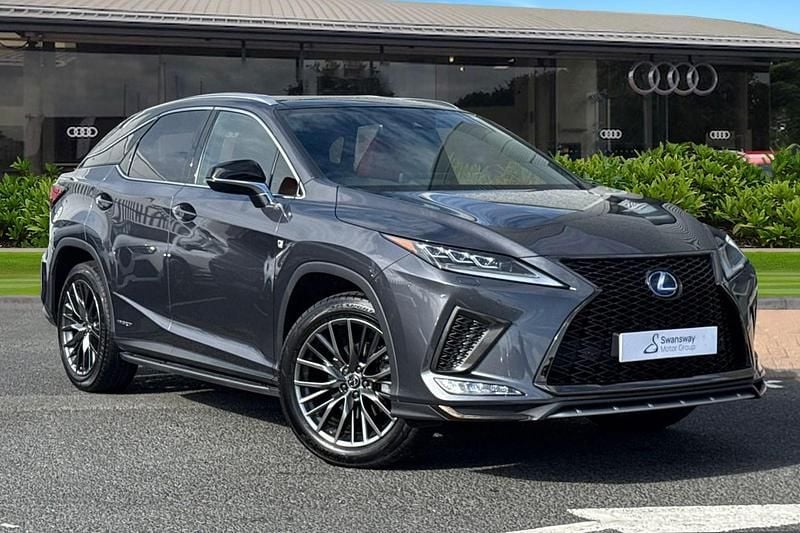 Grey Used 2022 Lexus RX450h Sport Line SUV | £34,299 (Good price) - Image 1/4