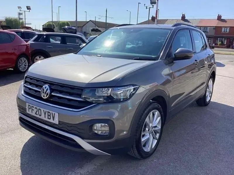 Used VW T-Cross SE 115 HP (84 kW) 2020 Grey SUV