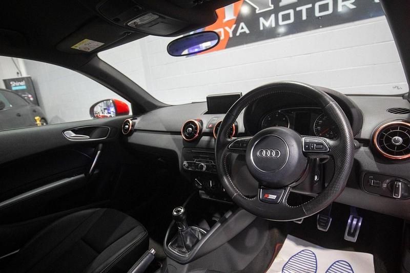 Used Audi A1 S-Line 116 HP (85 kW) 2017 Red Hatchback