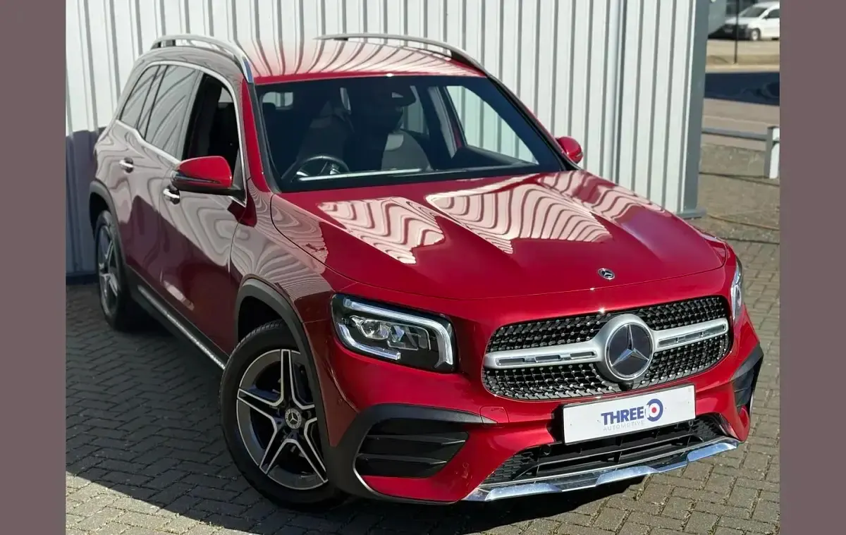 Used Mercedes GLB200 AMG Line Premium 161 HP (118 kW) 2022 Red SUV