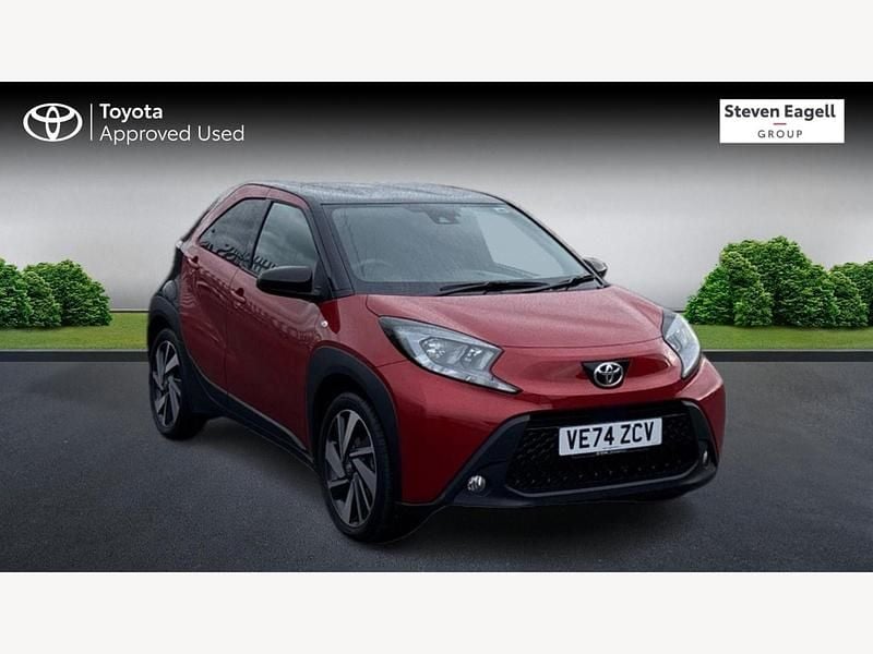 Red Used 2025 Toyota Aygo X SUV | £17,924 - Image 1/3