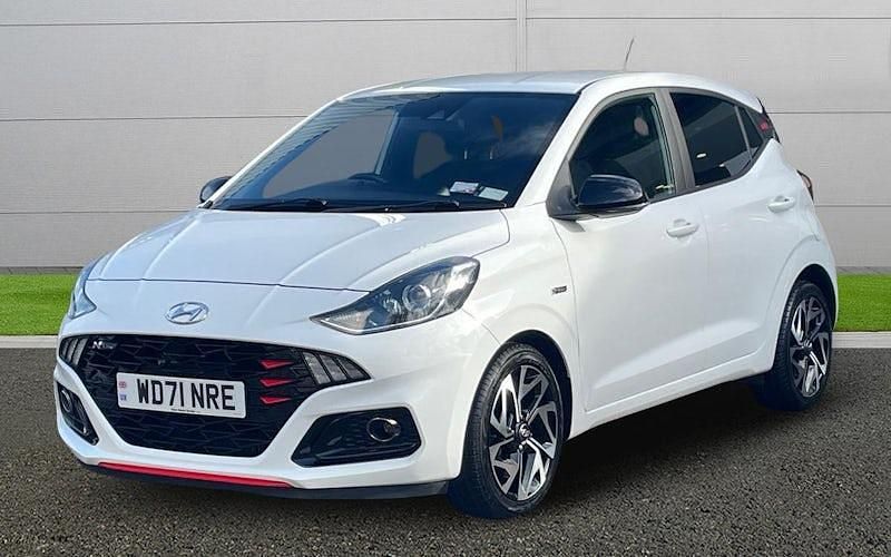 Used Hyundai i10 N Line 101 HP (74 kW) 2022 White Hatchback