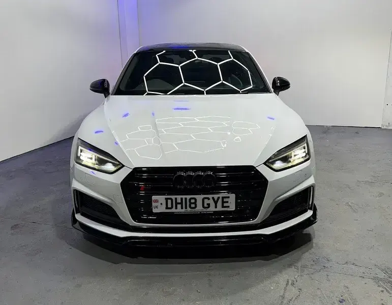 Used Audi A5 Design 354 HP (260 kW) 2018 White Coupe