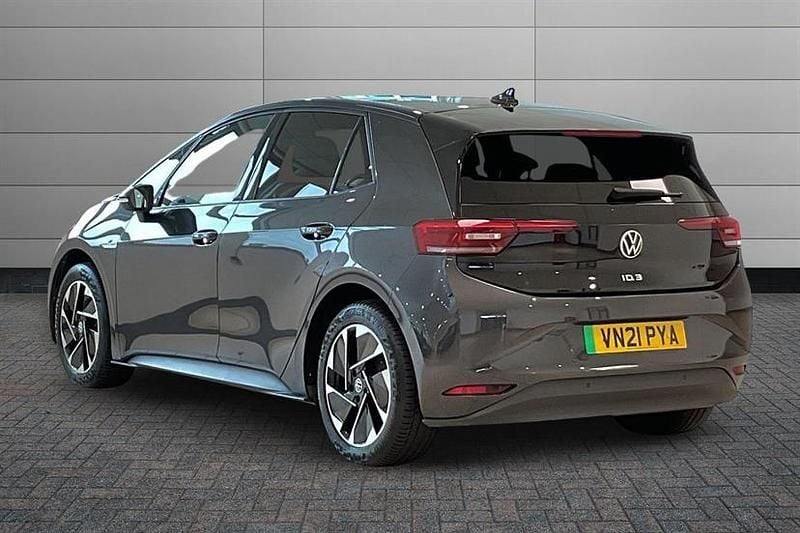 Used VW ID.3 Pro Performance 150 kW (204 HP) 2021 Manganese grey with black roof Hatchback