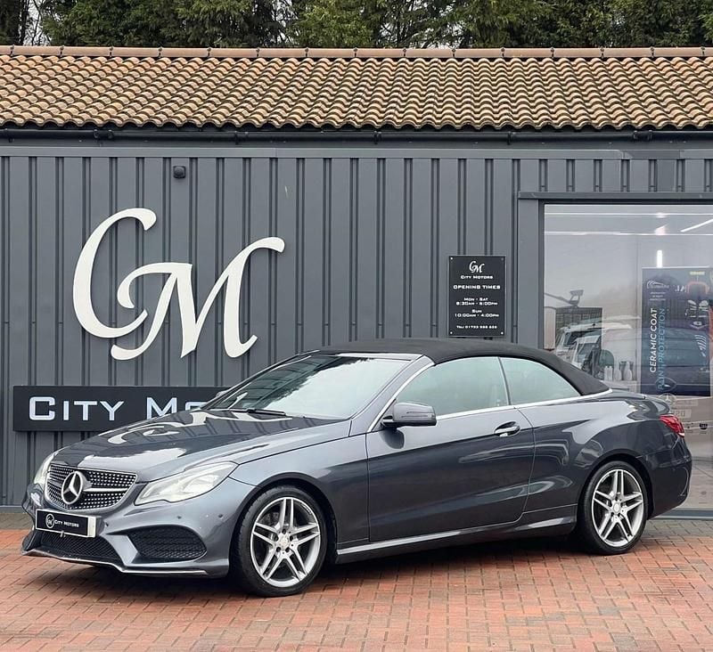 Used Mercedes E220 AMG 2014 Grey Cabriolet