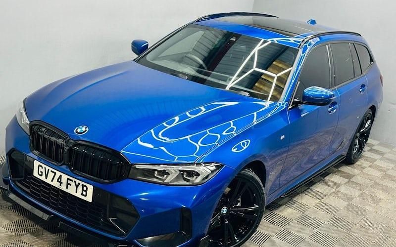 Used BMW 320 M Sport 184 HP (135 kW) 2025 Blue Estate