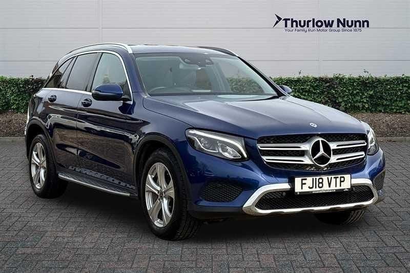 Blue Used 2018 Mercedes GLC220 Estate | £17,899 (Good price) - Image 1/4