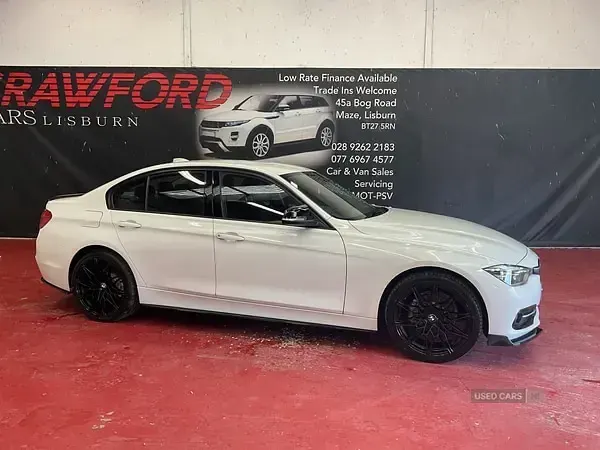 Used BMW 318 Sport Line 2017 White Sedan