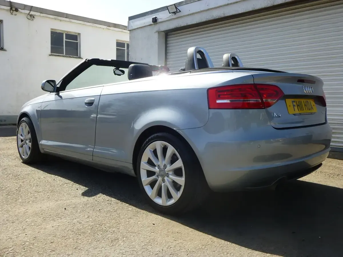Used Audi A3 Cabriolet S-Line 140 HP (102 kW) 2011 Silver Cabriolet