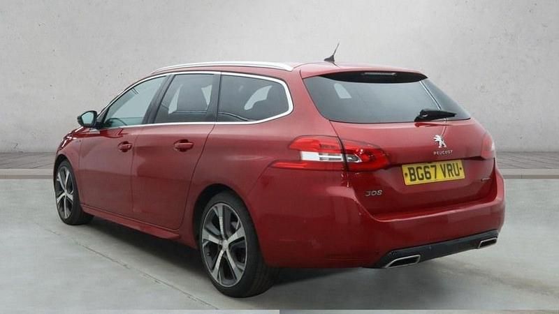 Used Peugeot 308 GT-line 2017 Red Estate