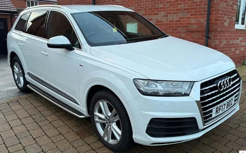 Used Audi Q7 S-Line 272 HP (200 kW) 2017 White SUV