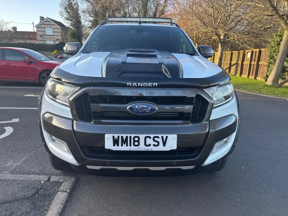 Used Ford Ranger Wildtrack 200 HP (147 kW) 2018 White Pickup
