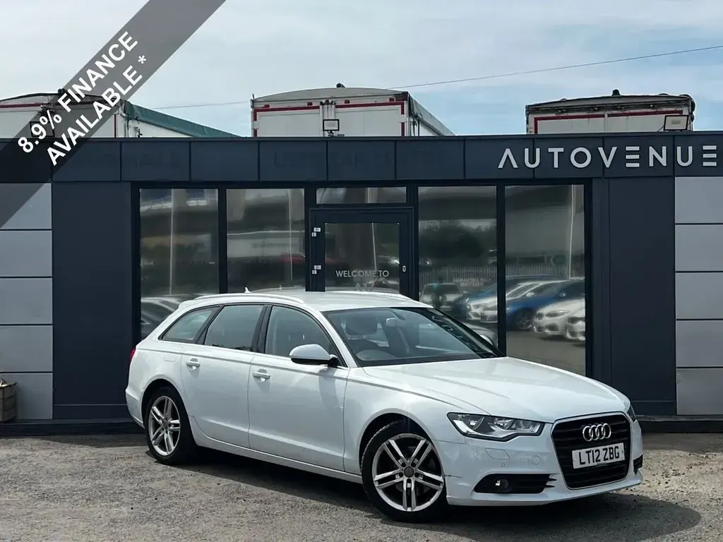 Used Audi A6 Business 177 HP (130 kW) 2012 White Estate