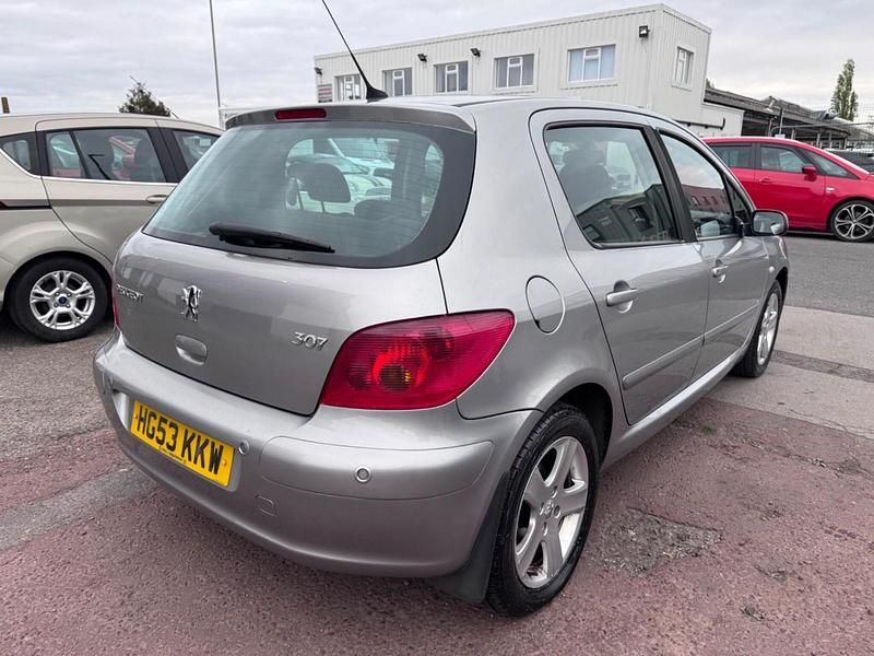 Used Peugeot 307 109 HP (80 kW) 2003 Grey Hatchback